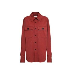 Saint Laurent Red Cotton Shirt - NWT